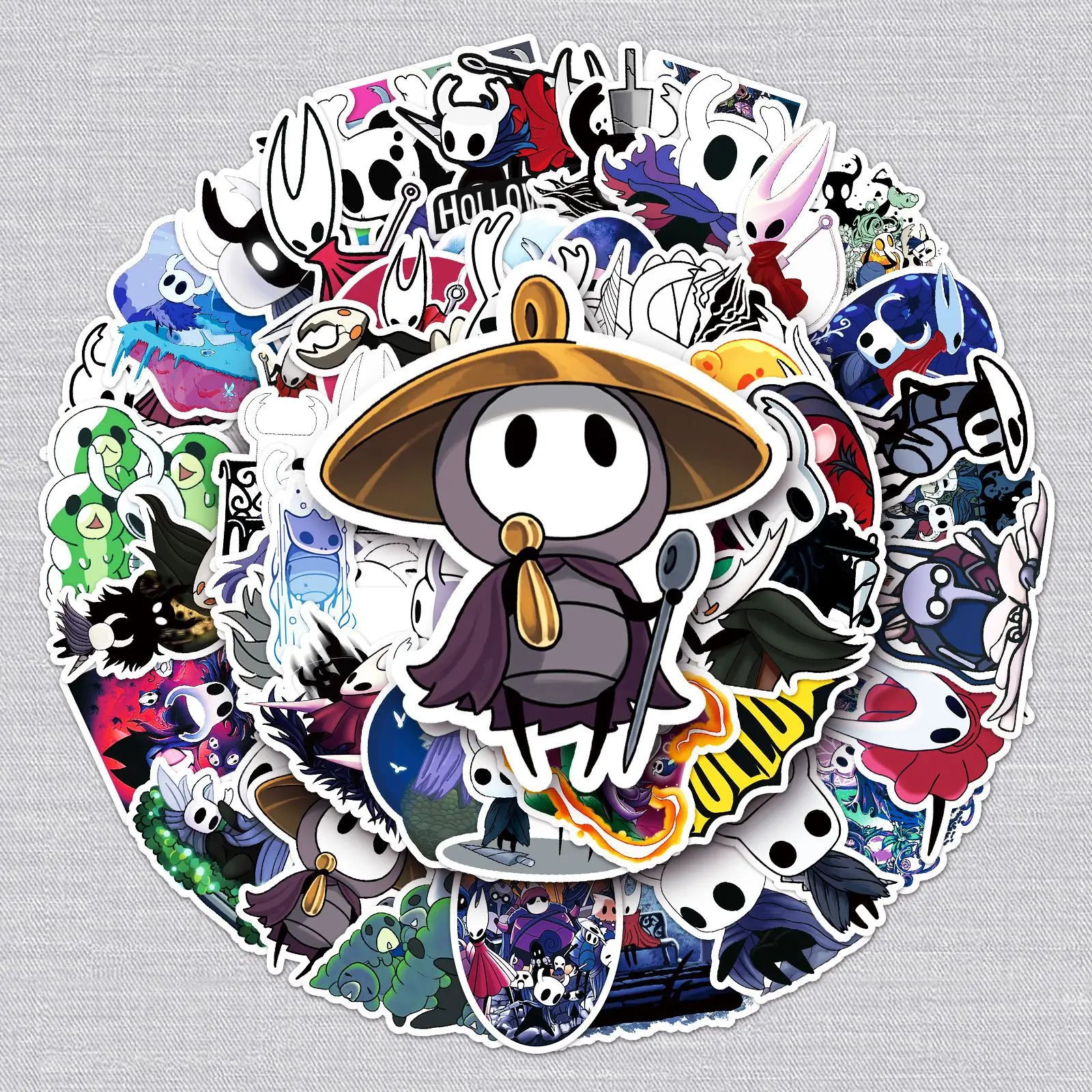10/30/50PCS Game Hollow Knight Graffiti Waterproof Sticker Creative Trend Personality Decal Refrigerator Guitar Helmet Wholesale