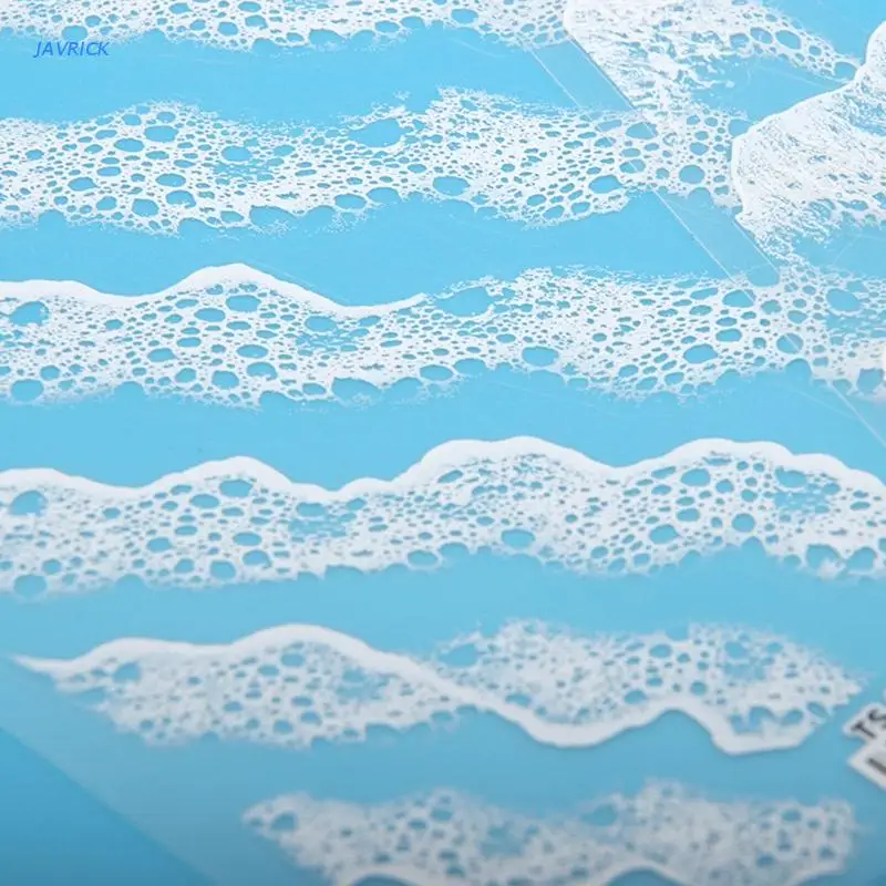 

Resin Wave Painting Sticker Decorative Decal DIY ABS Mold Film Filling Material