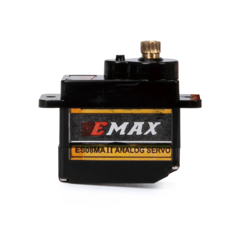 Фото Аналоговый сервопривод EMax ES08MA II 12g с металлическим редуктором для радиоуправляемых краулеров 1/24 Axial SCX24, запчасти для тюнинга №3