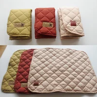 Wholesale Cotton Warm Dog Pad Cat Mat Pet Thicken Plaid Bed Indoor and Outdoor House Sofa Cushion Quilt Custom Cute New Arrival