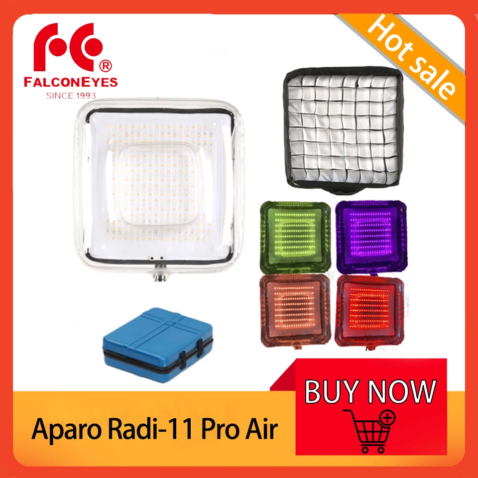 Falcon Eyes APARO Radi-11 Pro Air 2700-9999K 45W Гибкая Светодиодная панель для фотосъемки с CCT/RGB/HSI