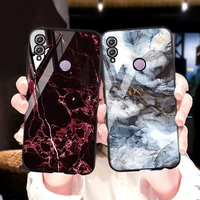 tempered glass case for huawei honor 50 lite cases luxury phone funda honor 8x 9x 10i 9 10 10x lite 9a 8a honor50 cover coques