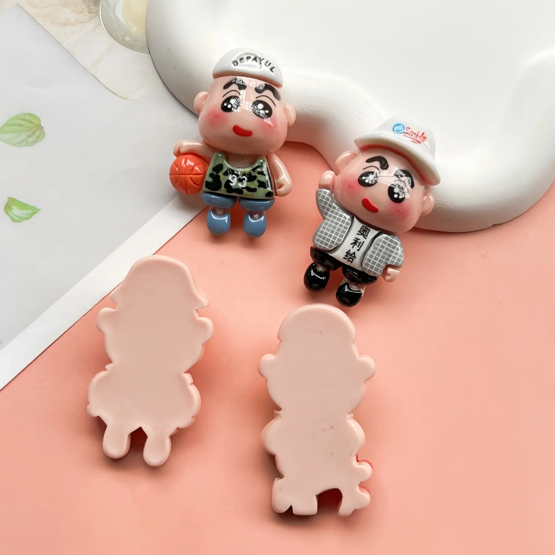 2 шт. яркий мультяшный скейтборд Bandai баскетбольный карандаш Shin-chan кабошон с