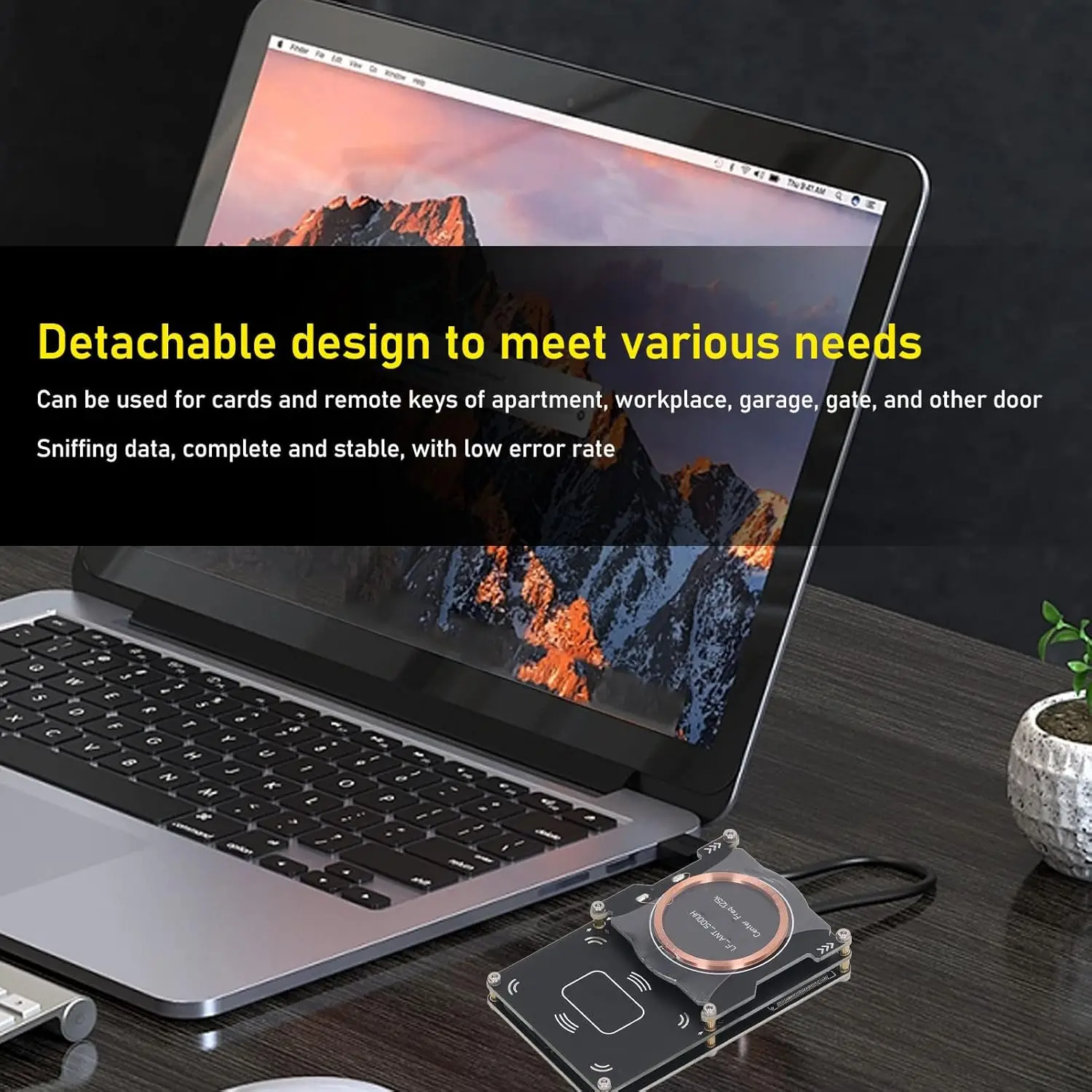 NFC RFID Устройство чтения смарт-карт записи RFID-копировальное устройство Дубликатор