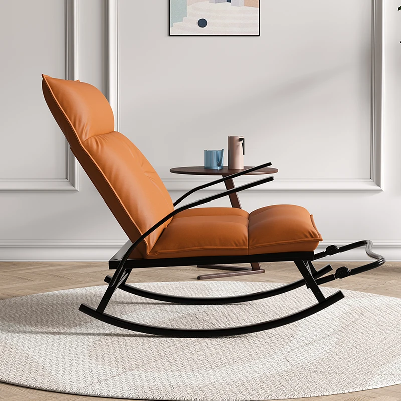 Фото Kualitas Tinggi Desain Modern Kursi Sofa T 34. Kursi Goyang Santai Nyaman Works Pu Kursi Ruang Tamu №3