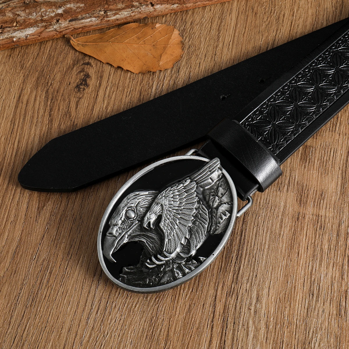 Двойная капельная головка орела 3 7 см в ширину мужская и женская джинсовая ткань