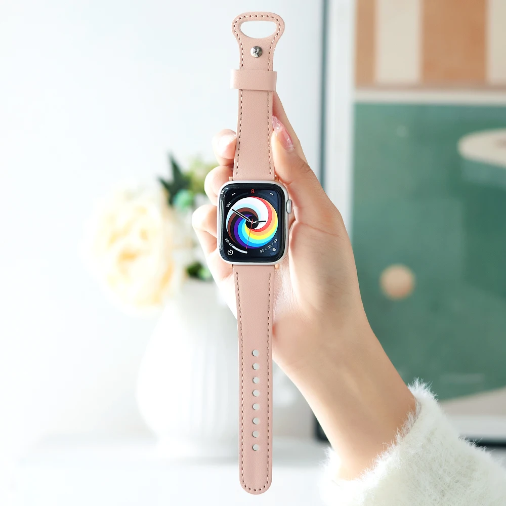 

Silicone Strap for Apple Watch Band 45mm 44mm 41mm Bracelet for iWatch 40mm 38mm 42mm Correa Apple Watch Series 7 6 SE 5 4 3 2 1