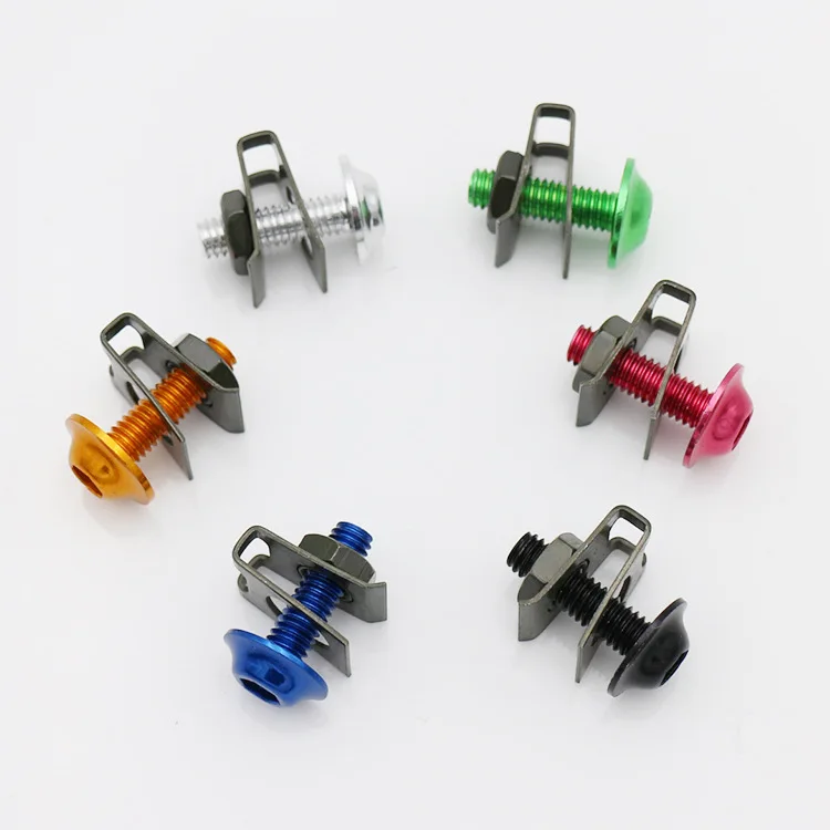 Модифицированный аксессуар для мотоцикла CNC винт из алюминиевого сплава 6 мм