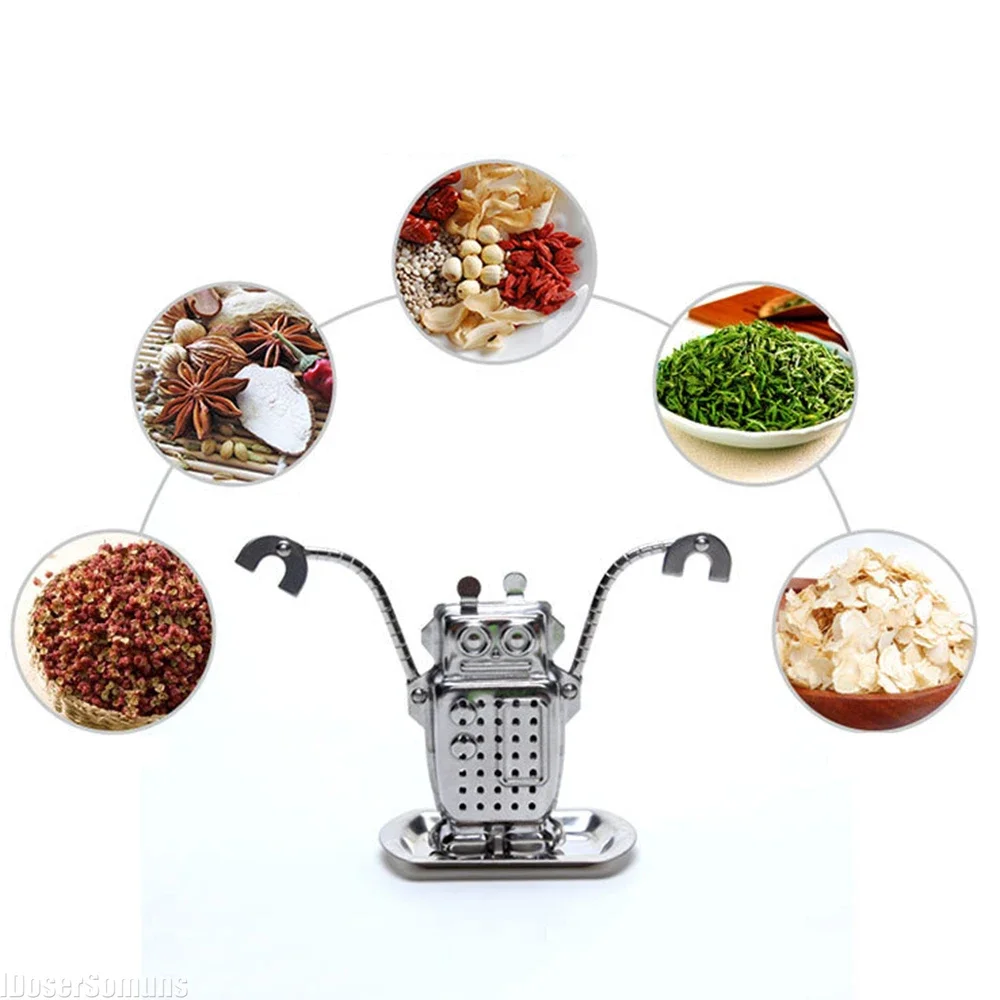 ł na zaparzacz do herbaty ze stali nierdzewnej taca czajniczek narzędzia kuchenne przyprawy sitko filtr ziołowy akcesoria