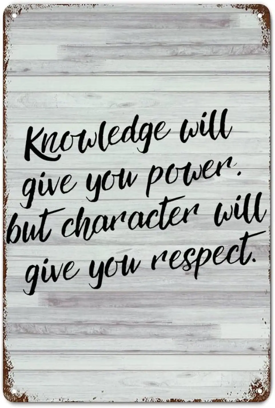 Семейная надпись LUIJORGY металлический знак с надписью и знанием даст вам силу но
