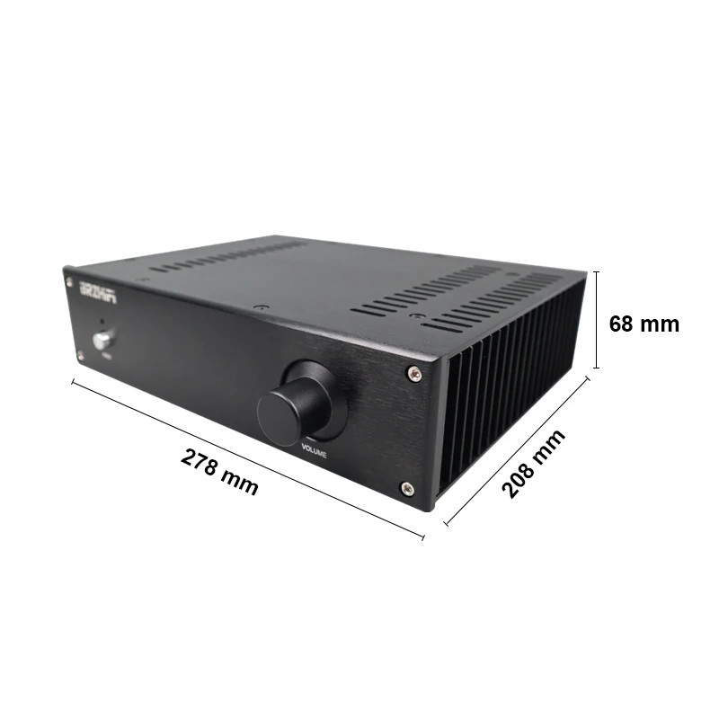 Чехол для усилителя звука BRZHIFI LM1875 HIFI корпус из алюминиевого сплава