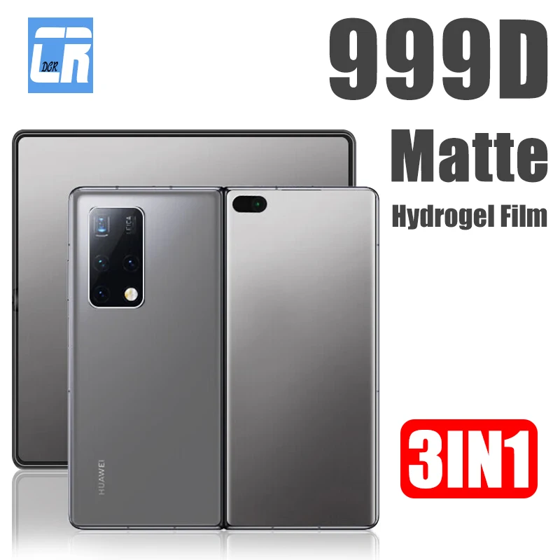 

999D Matte Hydrogel Film for Huawei Mate X2 XS 2 P50 Pocket Full Cover Screen Protector for Honor Magic V not glass protective
