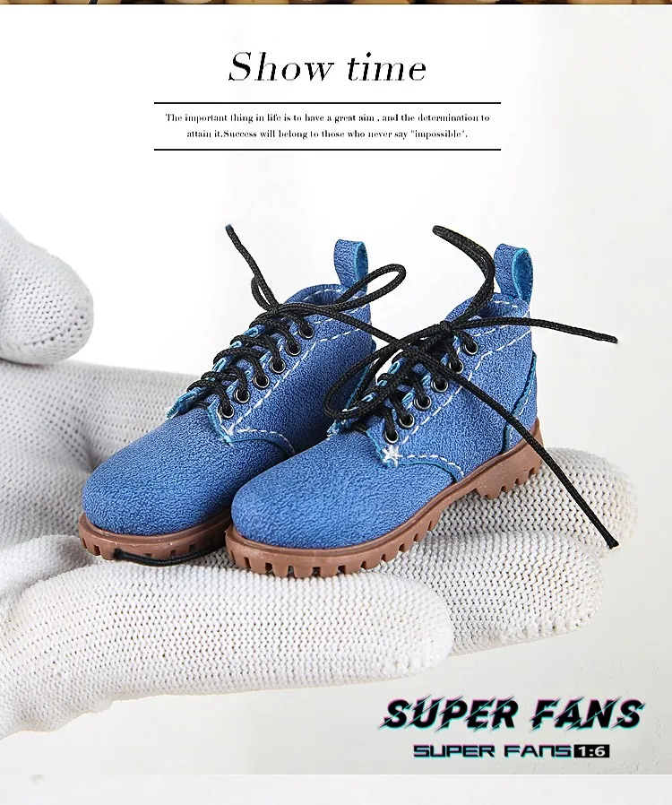 

Мужская обувь для инструментов в масштабе 1/6, модная британская ретро повседневная обувь Martin, модель для 12-дюймовой экшн-фигурки солдата