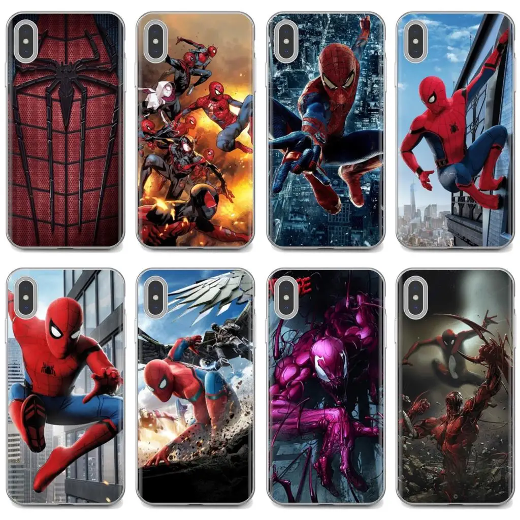 Силиконовый чехол с супергероями Marvel для Samsung Galaxy Note 10 20 A3 A5 A6 A7 A8 A9 J7 J6 J4 Plus 2016 2018 2017