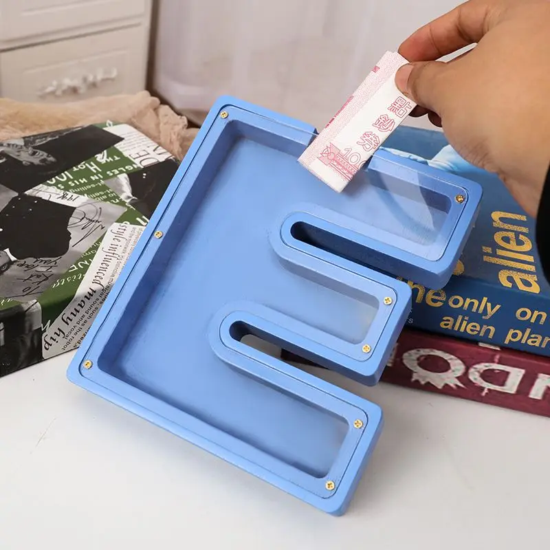 Креативная копилка с надписью украшения детские подарки контейнер для хранения