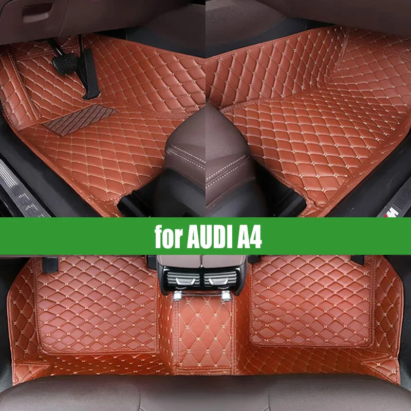

CRLCRT автомобильные напольные коврики для AUDI A4 2010-2015 Custom 5 N, автомобильные накладки для ног, задняя крышка, аксессуары для интерьера