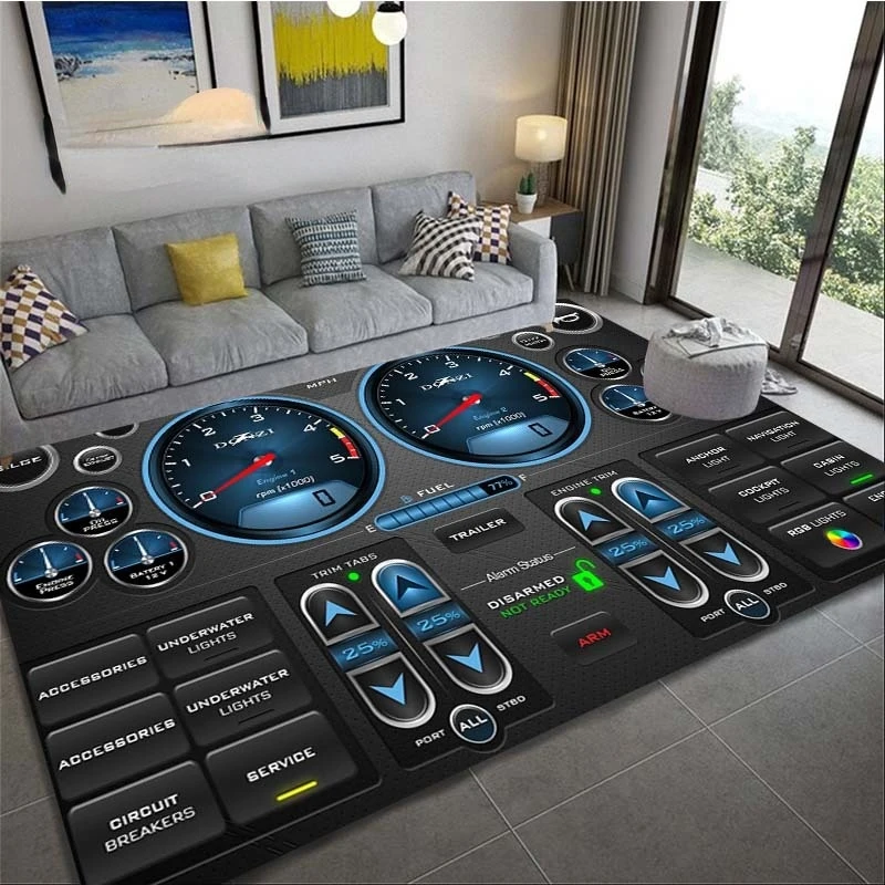 

Car Dashboard Carpet Motorcycle Carpet For Living Room Area Rug Bath Mat Creative Door Mat Large Carpet Bedroom Furry Mat Tapis