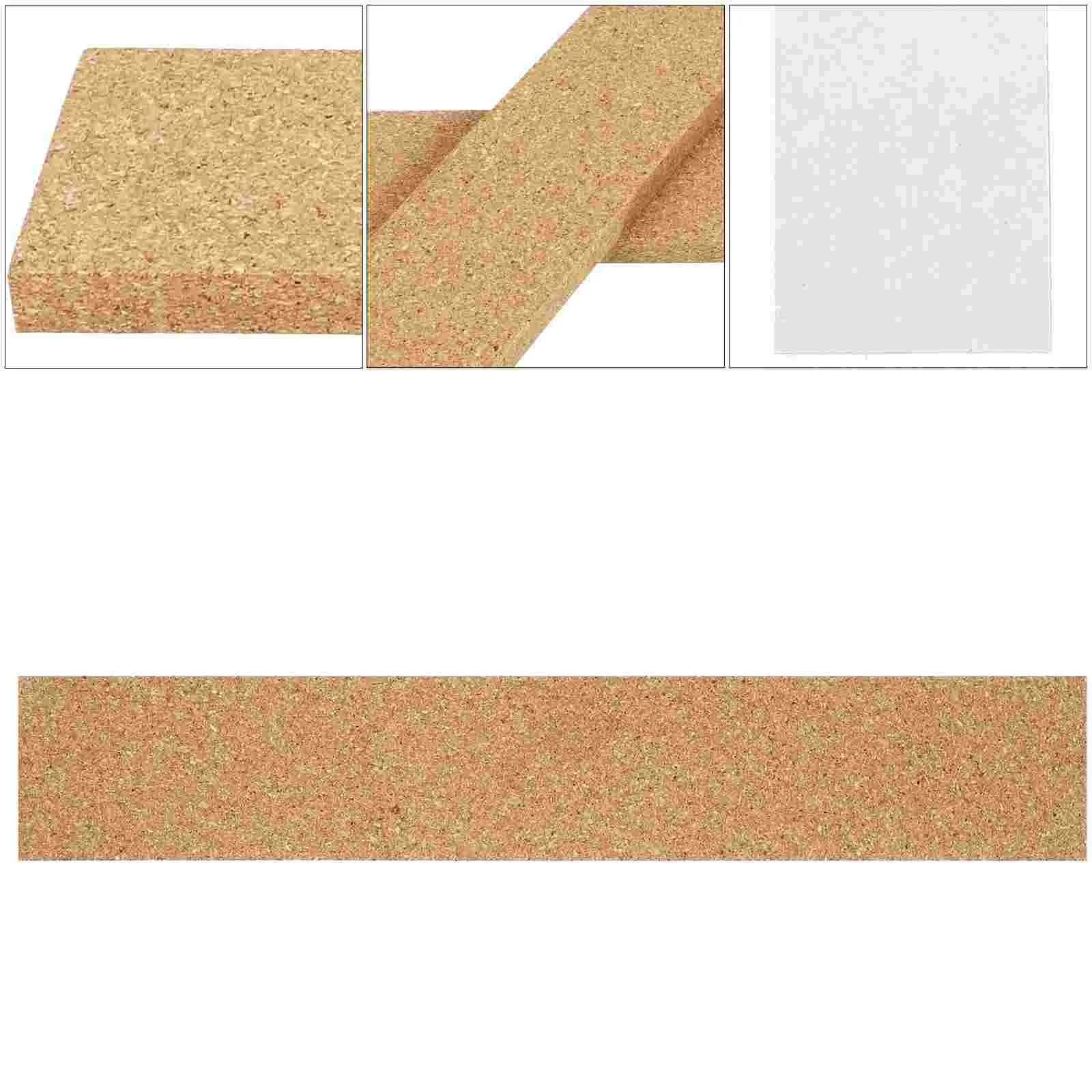 

2pcs Message Pin Board Cork Board Bar Bulletin Pin Board Strip Cork Strips for Wall Bulletin Board Bar Strip