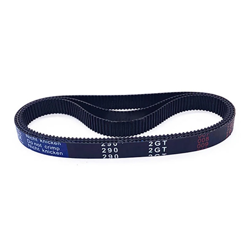 

Width 6mm 2GT Rubber Closed Loop Timing Belt Pitch 2mm Synchronous Belt Length 244 250 252 256 260 264 266 268 270mm to 480mm