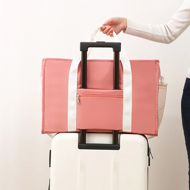 Large Capacity Handbag Folding Luggage Bags Crossbody Multifunctional Travel Waterproof Weekend Sac Bag Accessories Supplies