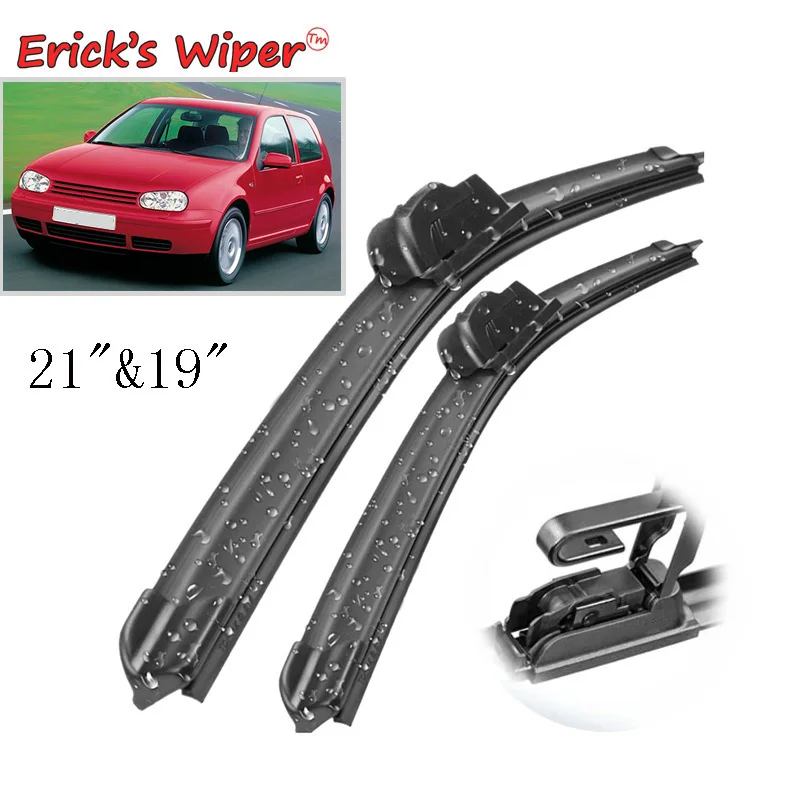 

Erick's Wiper Front Wiper Blades For VW Golf Mk4 1997 - 2004 Windshield Windscreen Front Window 21"+19"