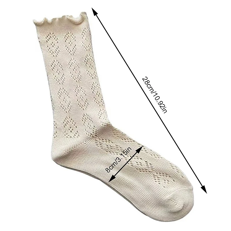 Женские Тонкие Эстетические Длинные Носки Со Свободными Рукавами