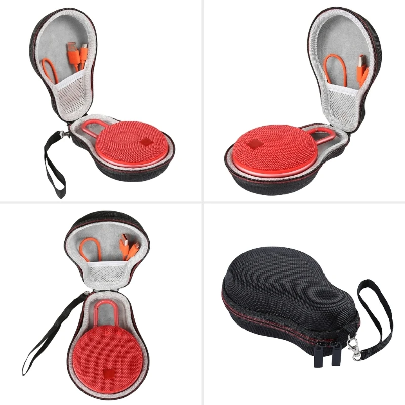 

Small Traveling Shells EVA Carrying Box Bag for Clip 3/2 Speaker Hard Dropship