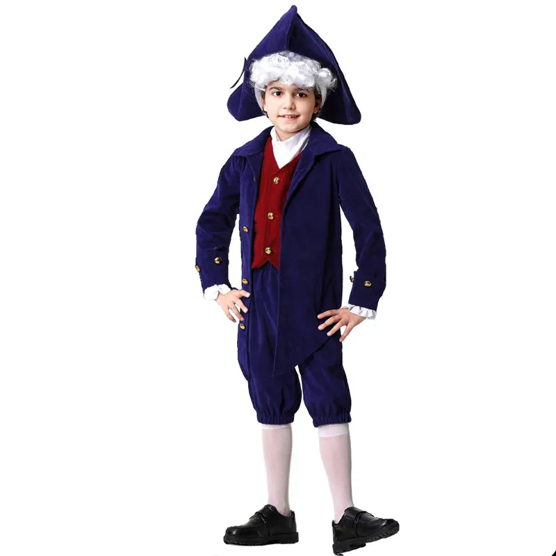 Костюмы для мальчиков на Хэллоуин в стиле ретро средневековые благородные