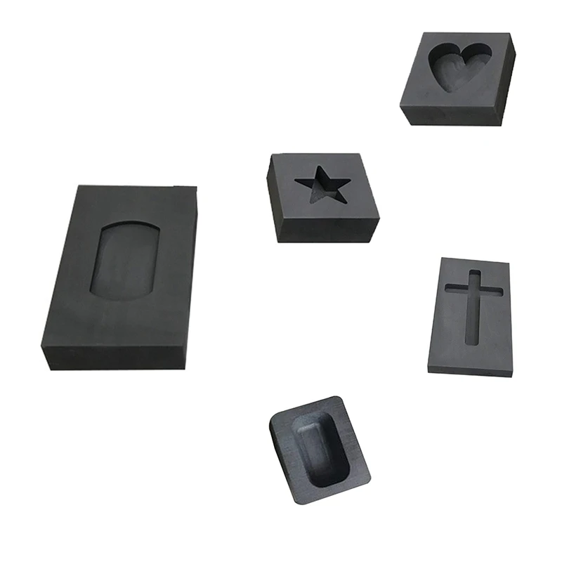 

Graphite Crucible Square Ingot Mold For Melting Gold Silver Machine Jewelry Tool