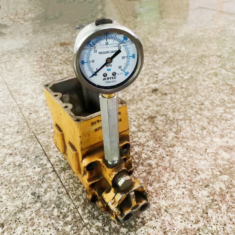 

Тестер давления для дизельного насоса CAT C7C9 с манометром 60 МПа, инструмент для ремонта топливного насоса