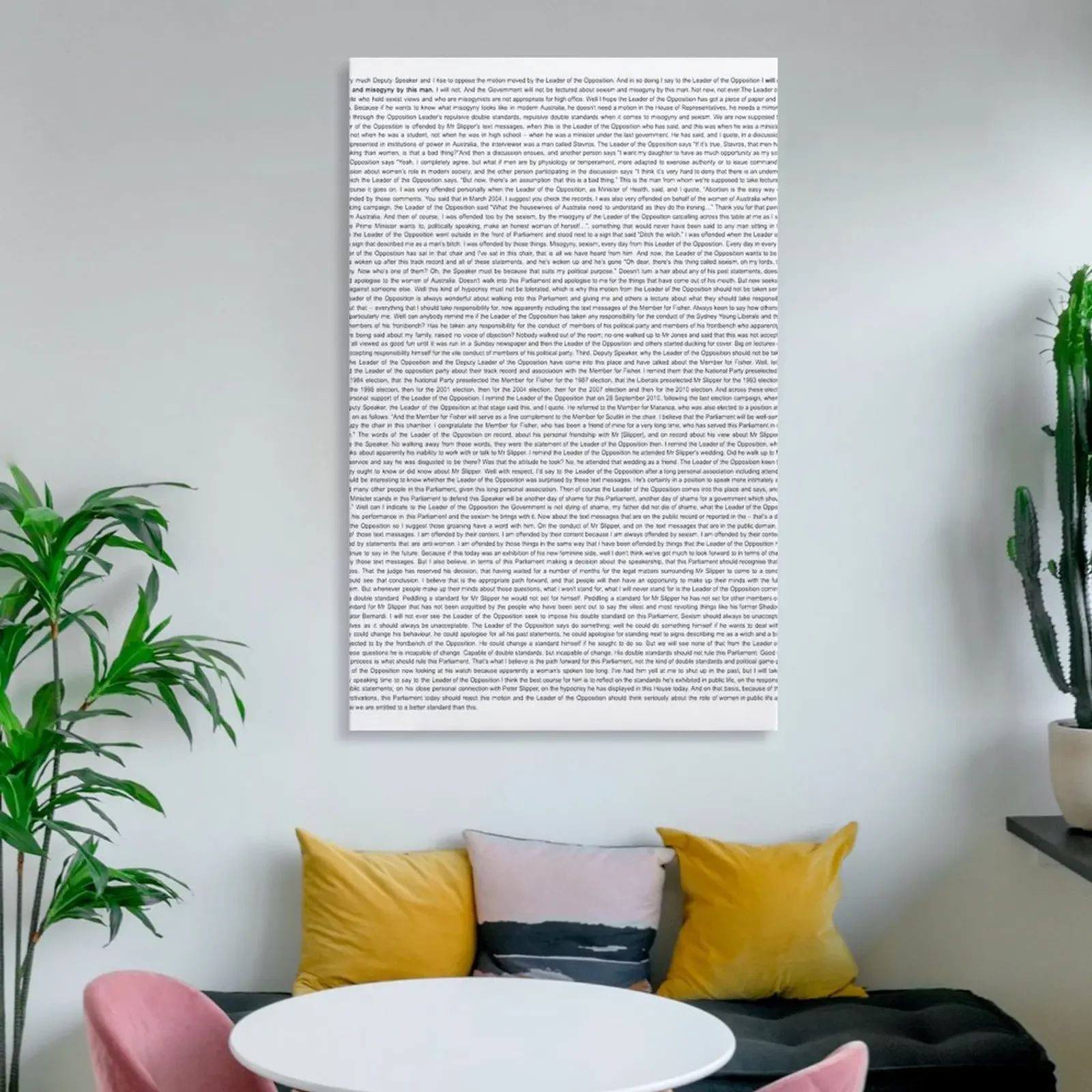 Печать на холсте Gillard's 2012