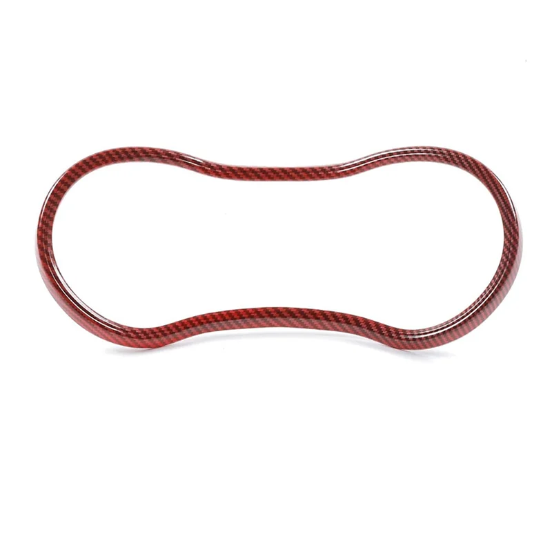 

Dashboard Cover Panel Cover Trim Decoration for Grand 2014-2020 Accessories, ABS Red Carbon Fiber