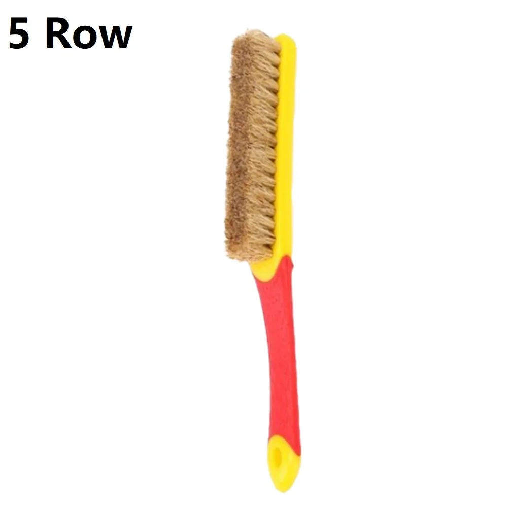 

Handle Brush Nylon Bristles Welding Cleaning Tools For Soldering Flux Paste Residue Professional Natural Bristle Horse Cleaning