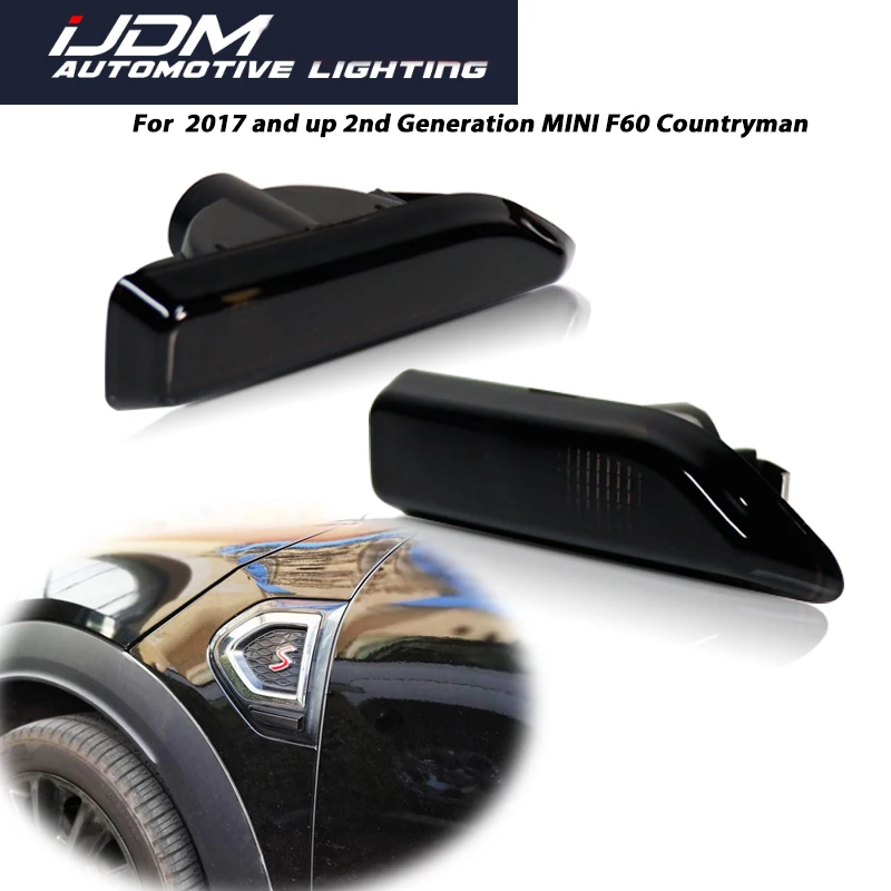 

Для 2017-up 2-го поколения MINI F60 deepman объектив переднее крыло боковой маркер сигнал поворота светильник корпуса автомобильные аксессуары