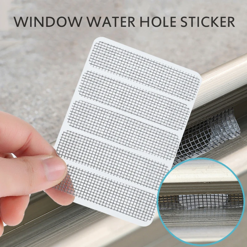 

50/25/15Pcs Fix Net Window Wall Patch Stickers Mesh Window Screen Anti Mosquito Net Home Adhesive Fly Bug Insect Repair Screen