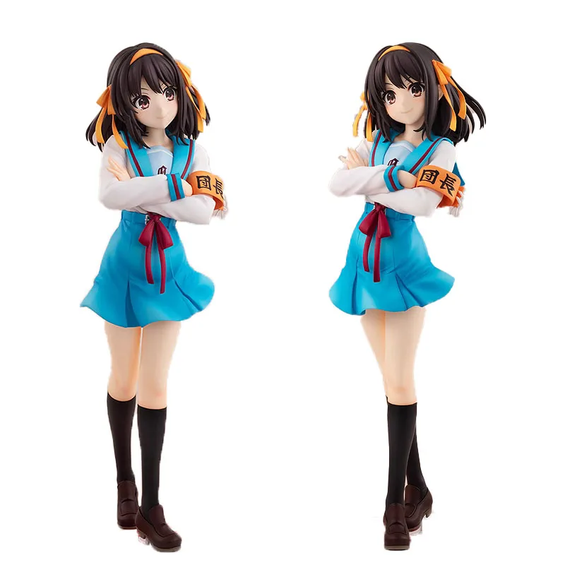 

KADOKAWA Series Light Novel Edition Haruhi Suzumiya Suzumiya Haruhi Anime Figure Model Collecile Action Toys Gifts