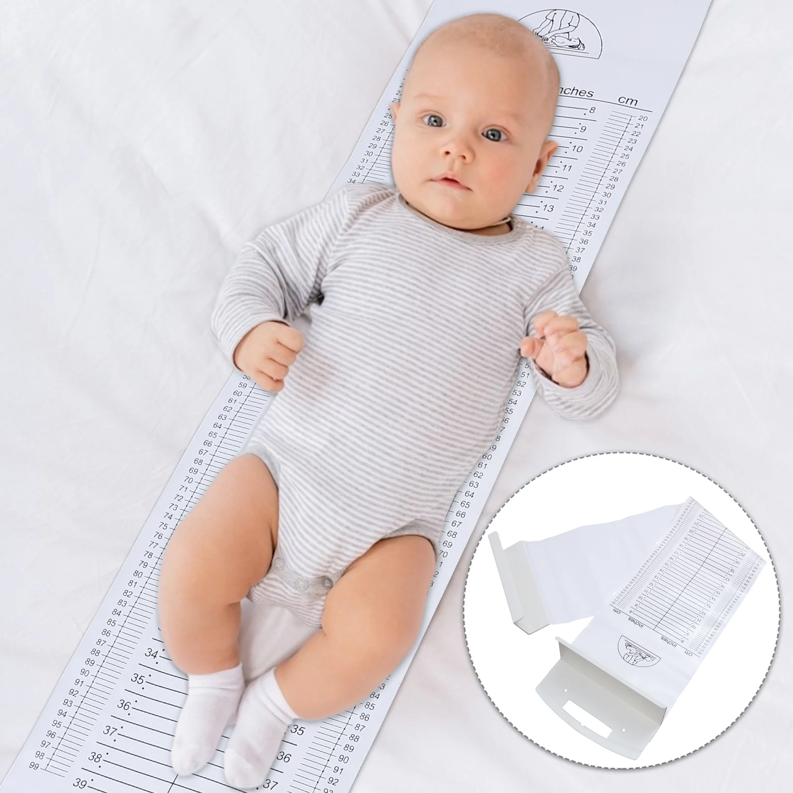 

Height Ruler Chart Baby Growth Measuring Infant Measurement Kids Measure Mat Wall Tape Children Kid Tool Hanging Body Canvas