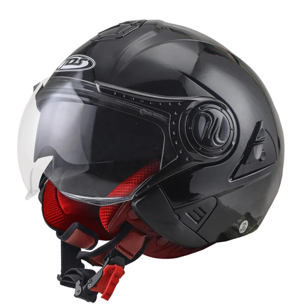 Motorcycle Helmet Motocross Double Lens Open Face Electric Scooter Helmet Men Women Four Season Motorbike Bicycle Racing Helmet enlarge