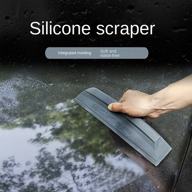 

Non-Scratch Soft Silicone Handy Squeegee Car wrap tools Water Window Wiper Drying Blade Clean Scraping Film Scraper Accessories