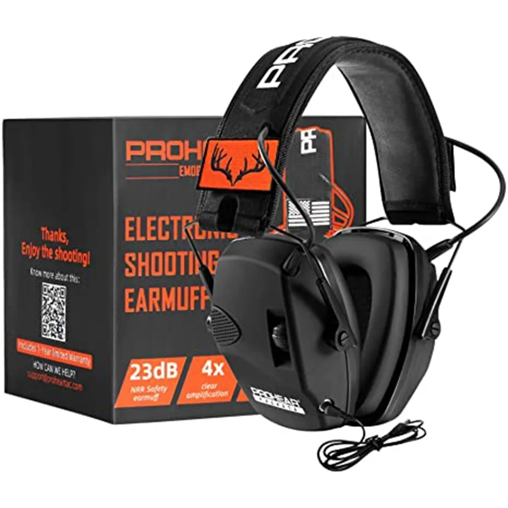 

New Ear Protection Electronic Hearing Protection Sparta Active Protector for Shooting Earmuffs NRR 23dB Noise Reduction