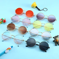 baby fashion anti sun sunglasses retro round metal frame children glasses girls boys wild british style eye aceessories