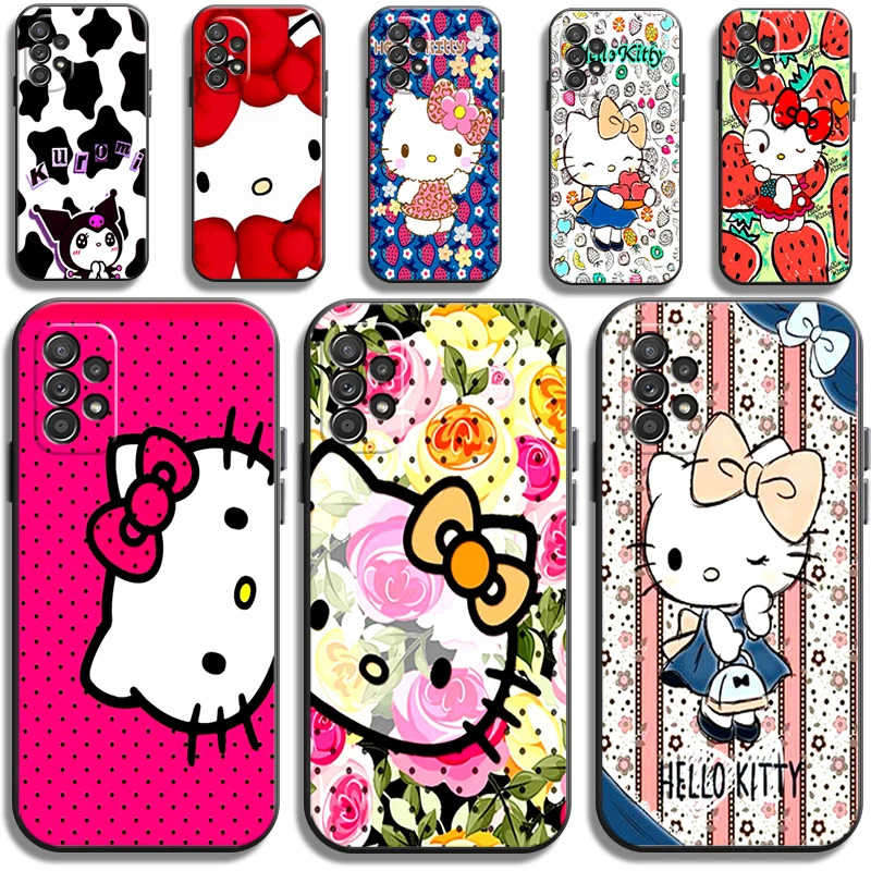 

Hello Kitty Cartoon Kawaii Soft TPU Carcasa Funda Coque