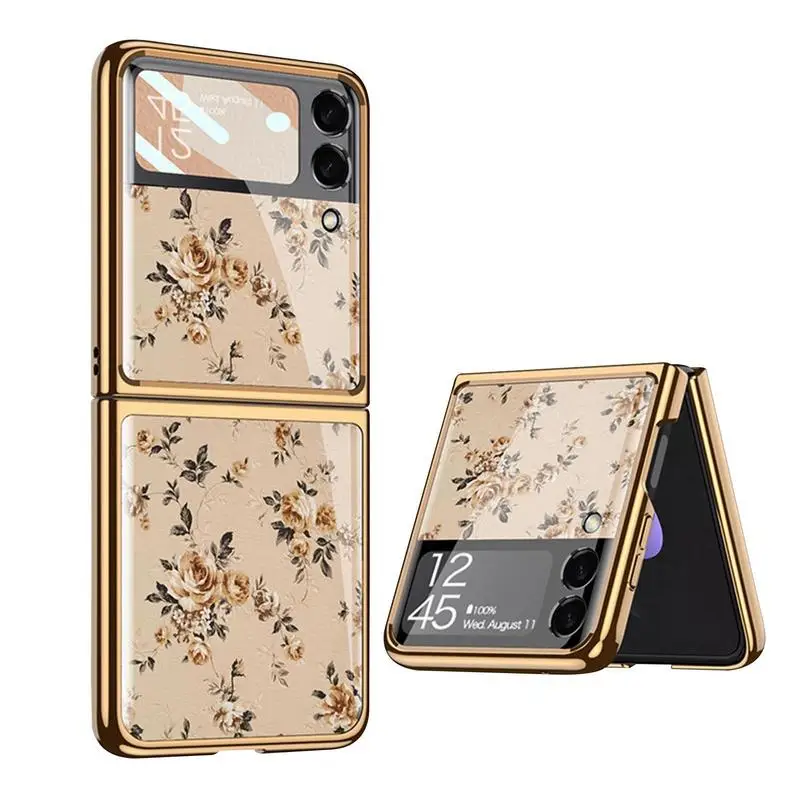 

Ultra Thin Glass Painted Case For Samsung 3 Shell Protective Back Cover For 3 Phone Skin Bumper