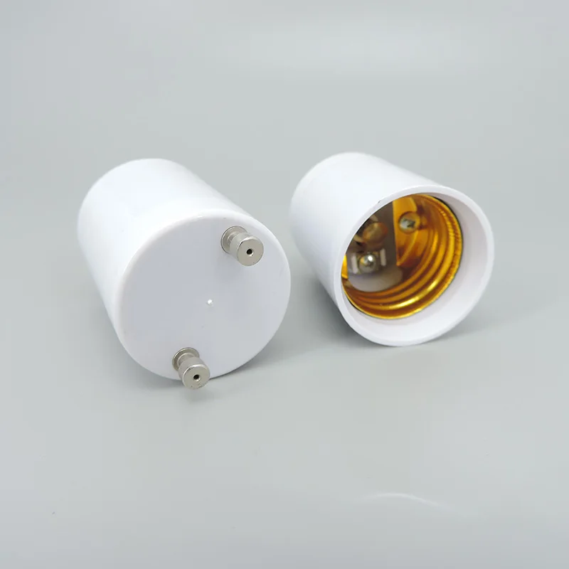 

AC GU24 to E27 E26 to GU24 Lamp Head Holder Converter Led Light Base Saving lighting Halogen Screw Bulb Socket Adapter White