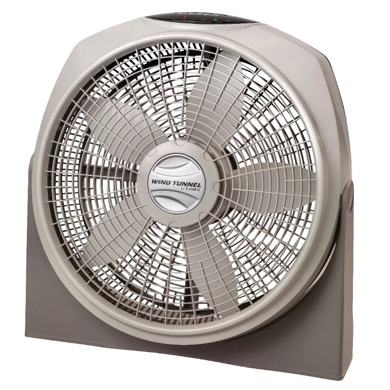 

20" Wind Tunnel 3-Speed Fan with Remote, Model A20700, Gray