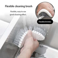 cleaning brush kitchen stove cleaning brush flexible pool brush bathtub tile brush bathroom brush without dead corner floor brus