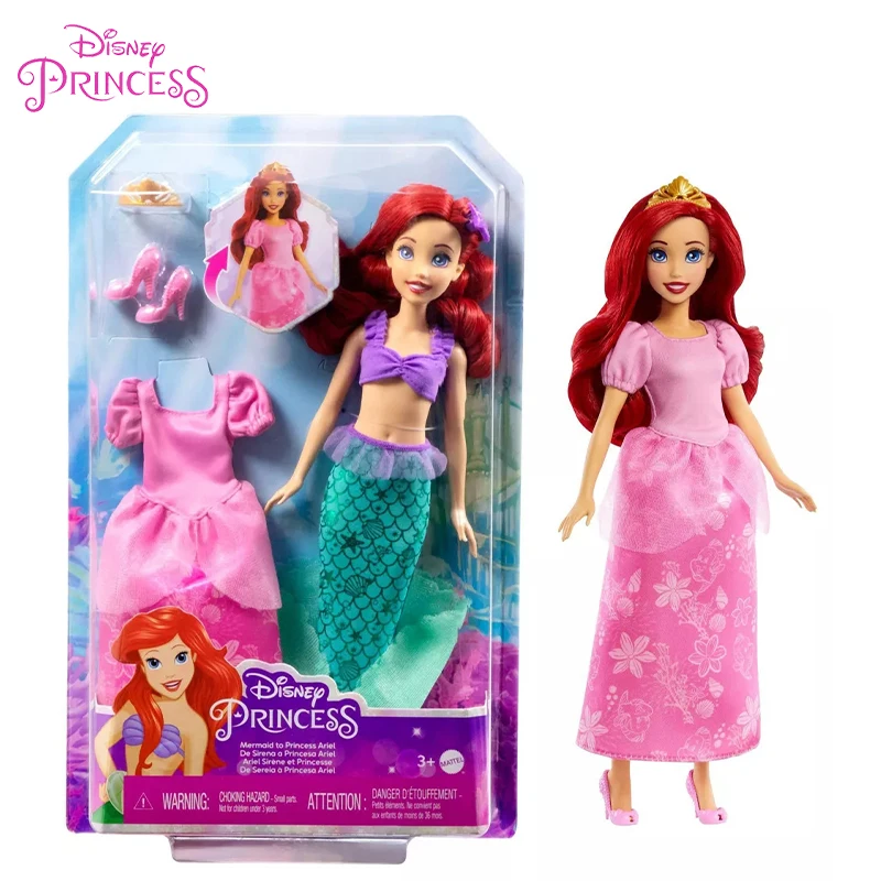 Кукла Русалка-Принцесса Ариэль 2 в 1 с модными аксессуарами