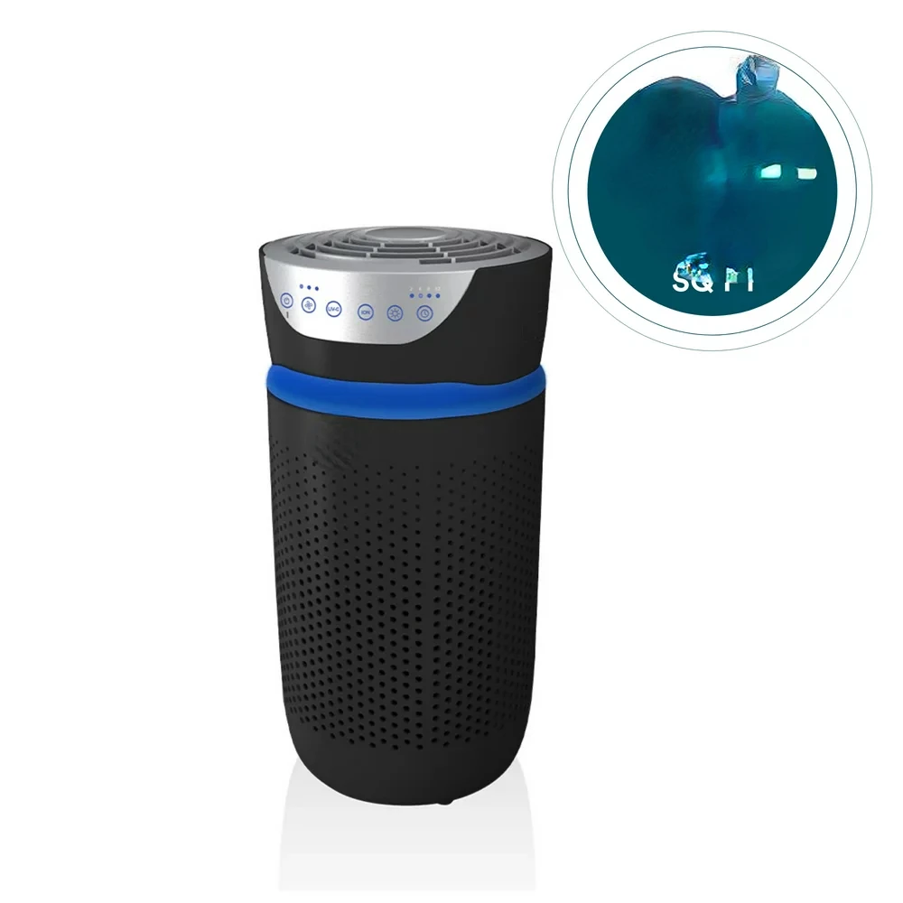 

Purifier, Anti-Allergen, Air Cleaner, UV-C Light Eliminates 99.99% of Viruses & Bacteria, HEPA Filter Removes allergens, poll