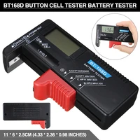 new bt168d button cell tester battery tester accumulator tester for aaaaac9v universal indicate meter volt checker
