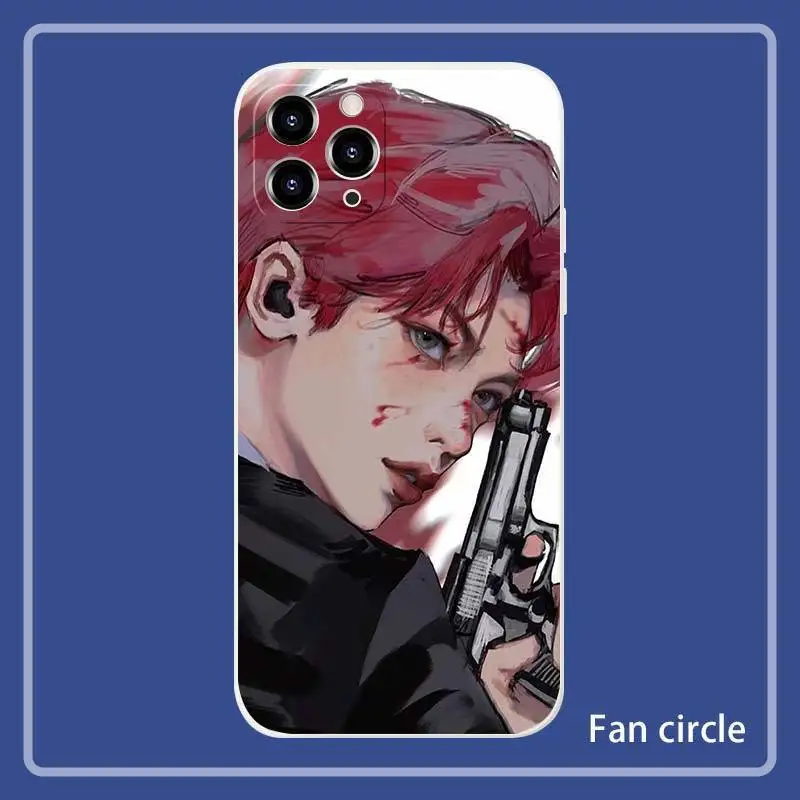 Фото Чехол для телефона Kpop Idol Felix IPhone 11 12 13 14 Pro Max Mini XR XS X 7 8 Plus, детский чехол для телефона №3